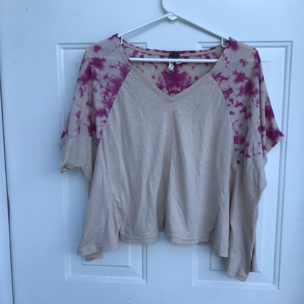 Free People Tie Dye Top